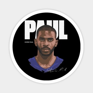 Chris Paul Golden State Game Face Magnet